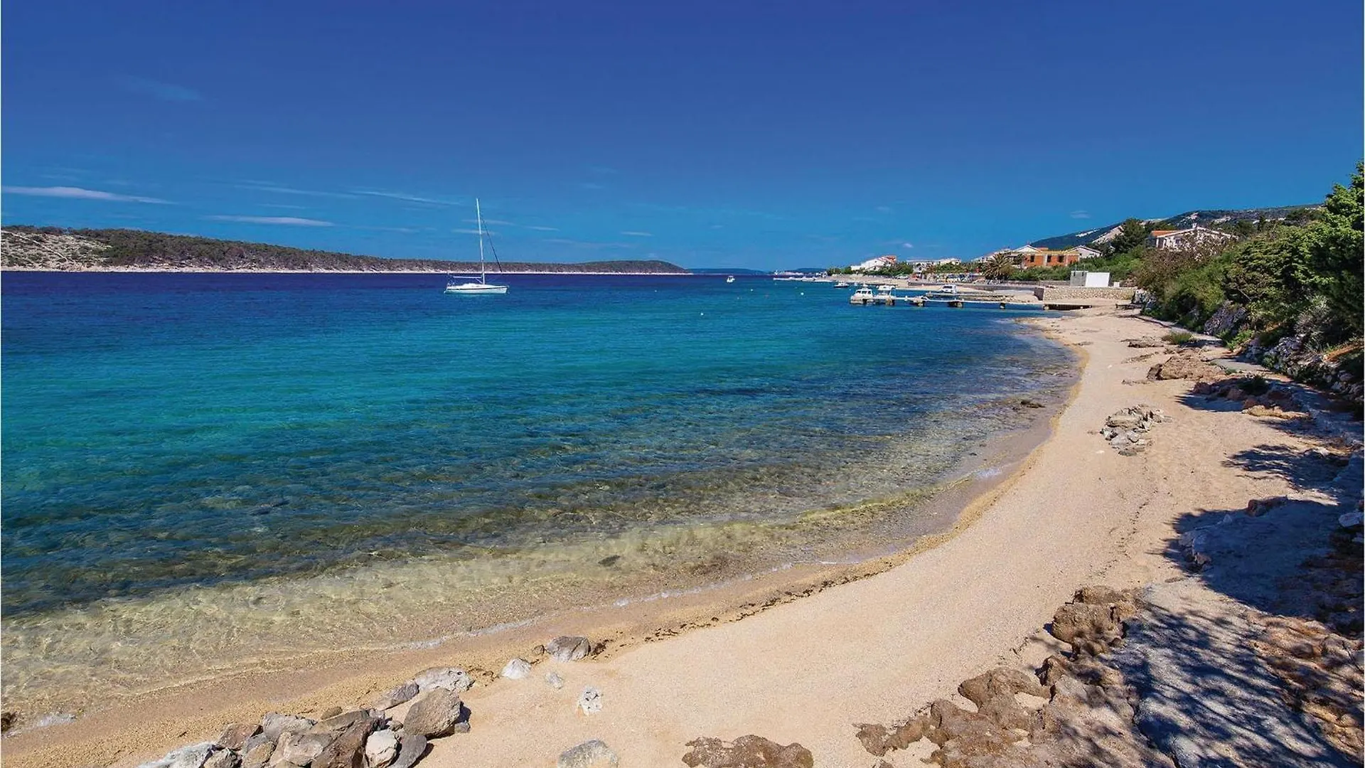 Beautiful Apartment In Barbat With House Sea View Barbat na Rabu 0*,  Croatia